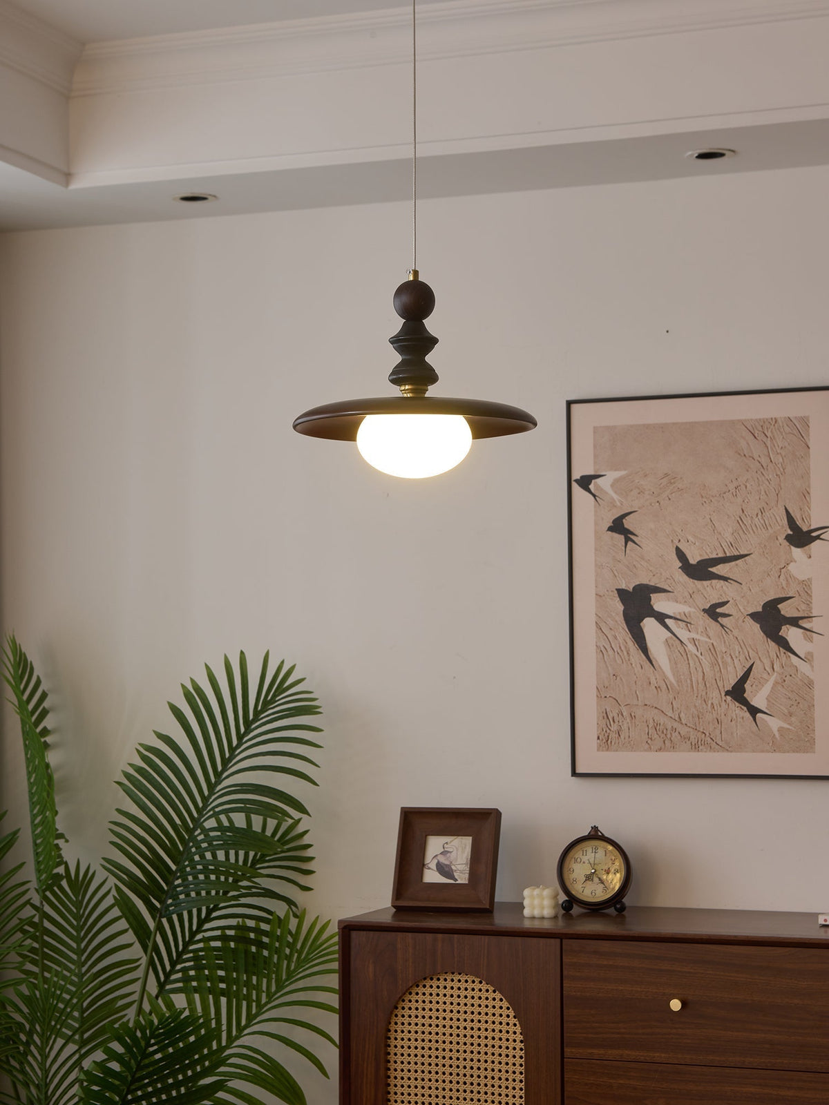 Syraeeth lampada a sospensione Premium Art Nordica in legno