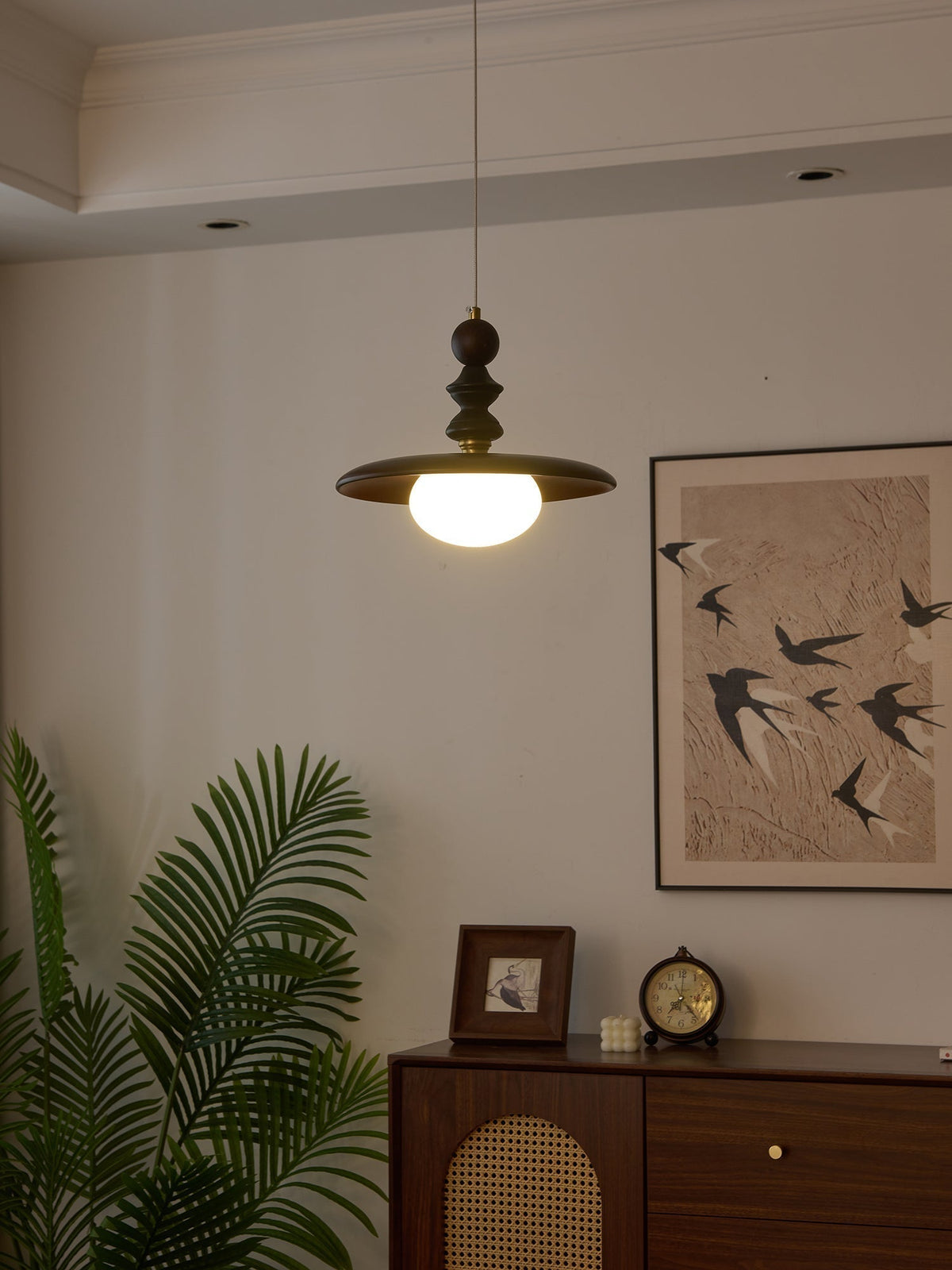 Syraeeth lampada a sospensione Premium Art Nordica in legno