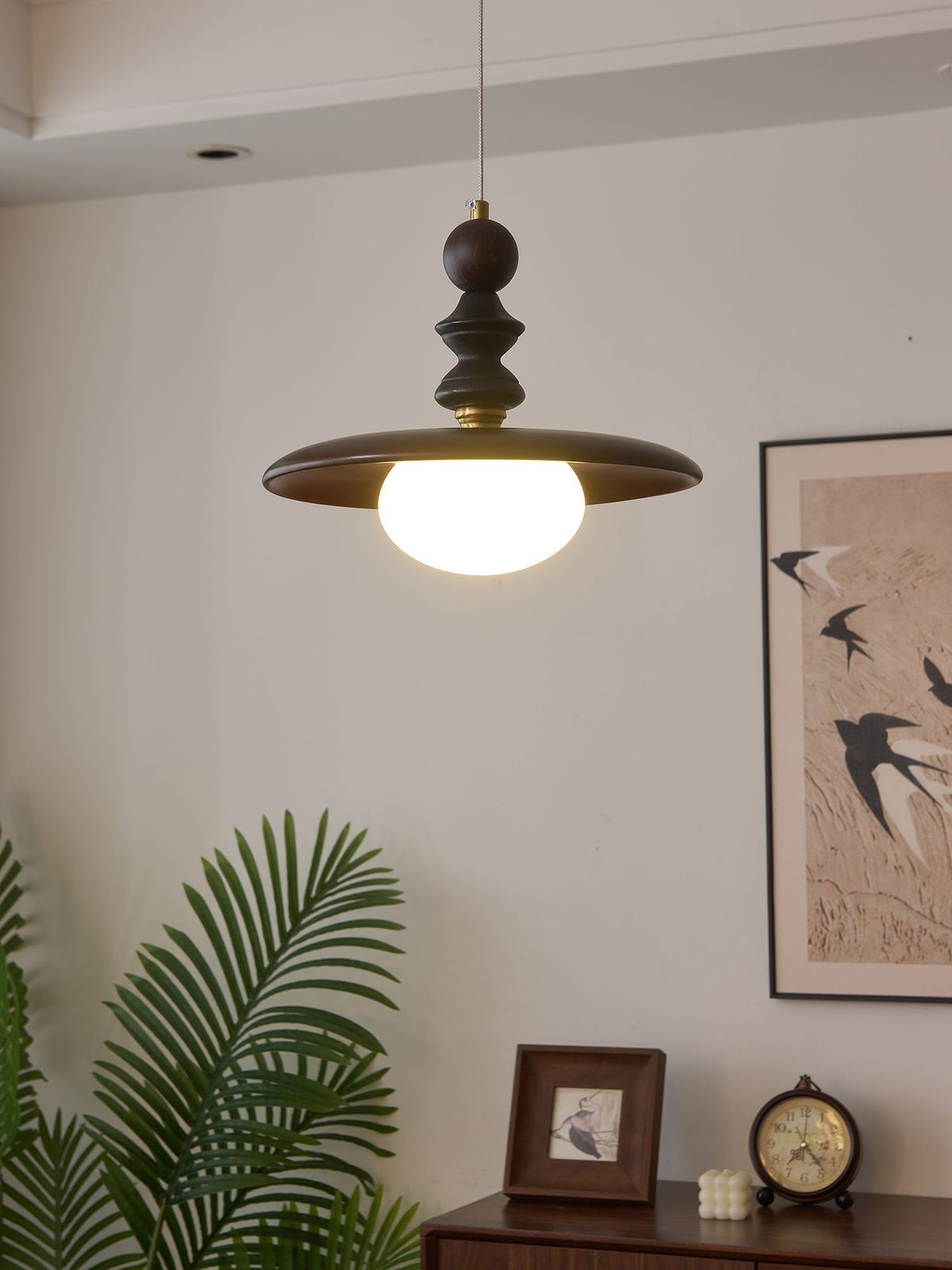 Syraeeth lampada a sospensione Premium Art Nordica in legno