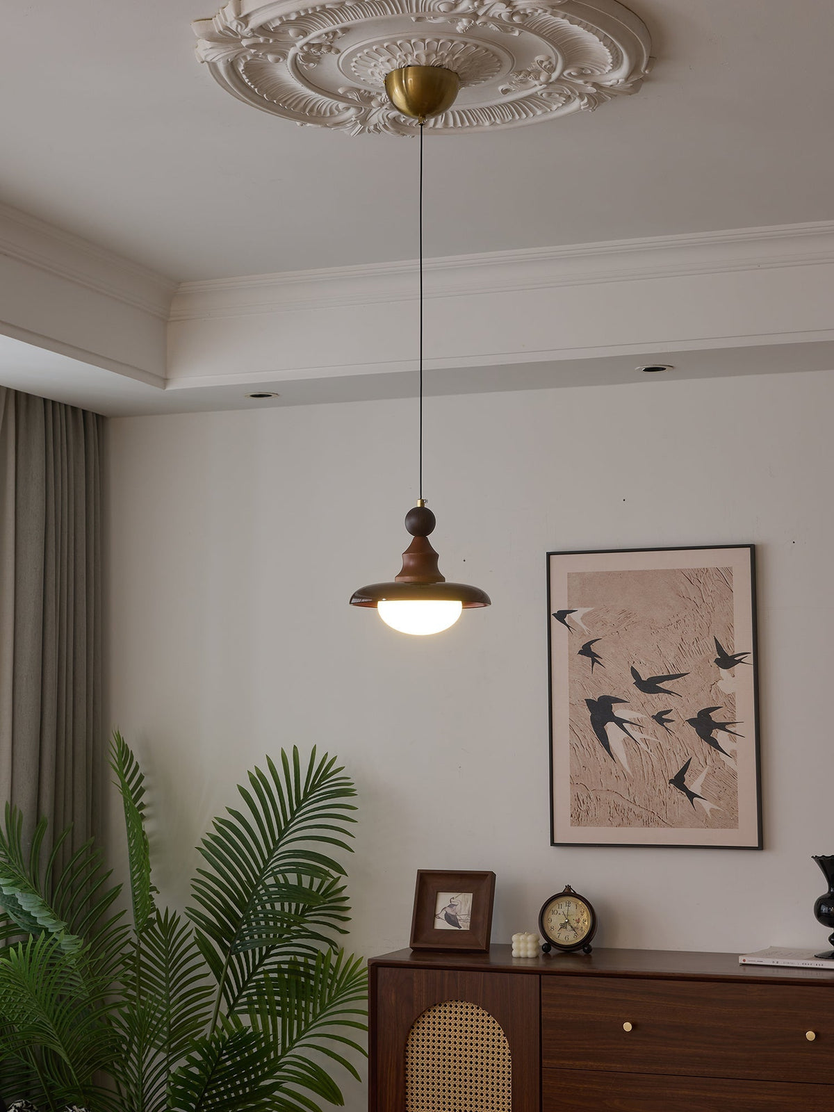 Syraeeth lampada a sospensione Premium Art Nordica in legno