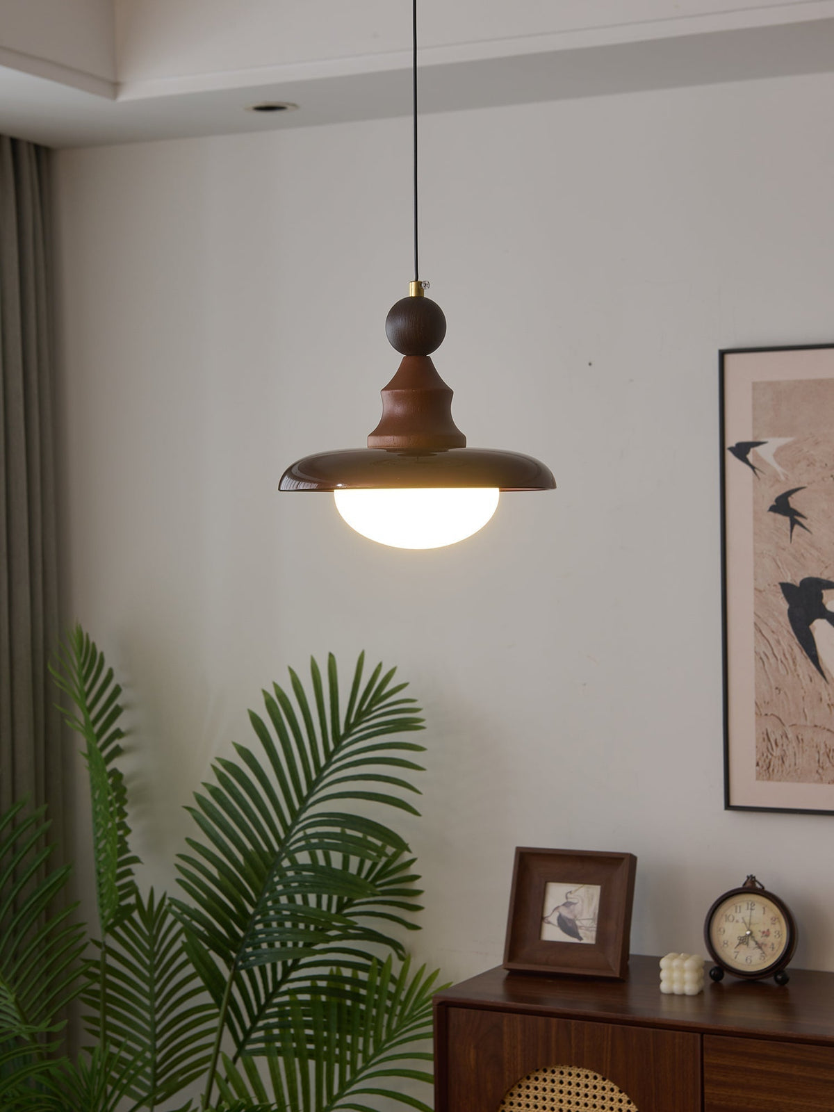 Syraeeth lampada a sospensione Premium Art Nordica in legno