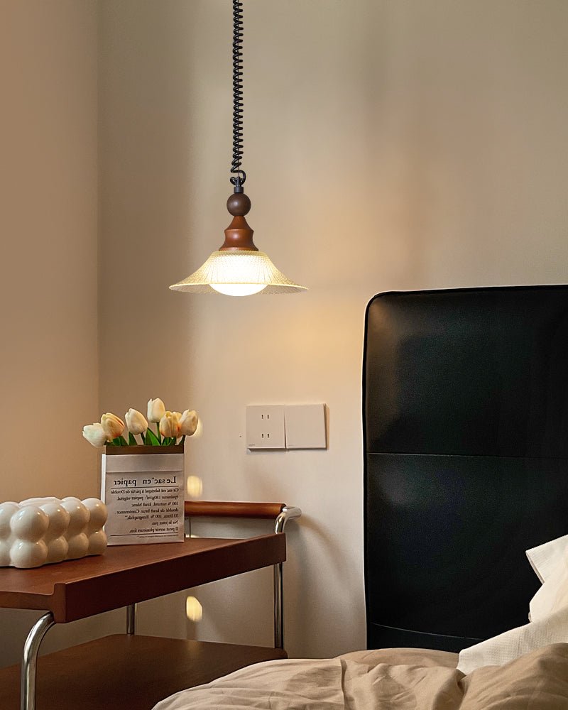 Syraeeth lampada a sospensione Premium Art Nordica in legno