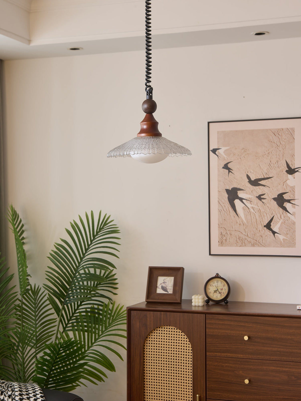 Syraeeth lampada a sospensione Premium Art Nordica in legno