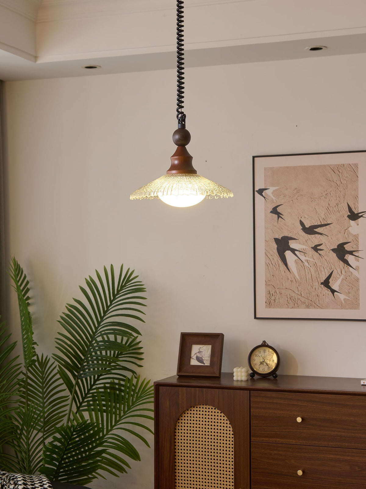 Syraeeth lampada a sospensione Premium Art Nordica in legno