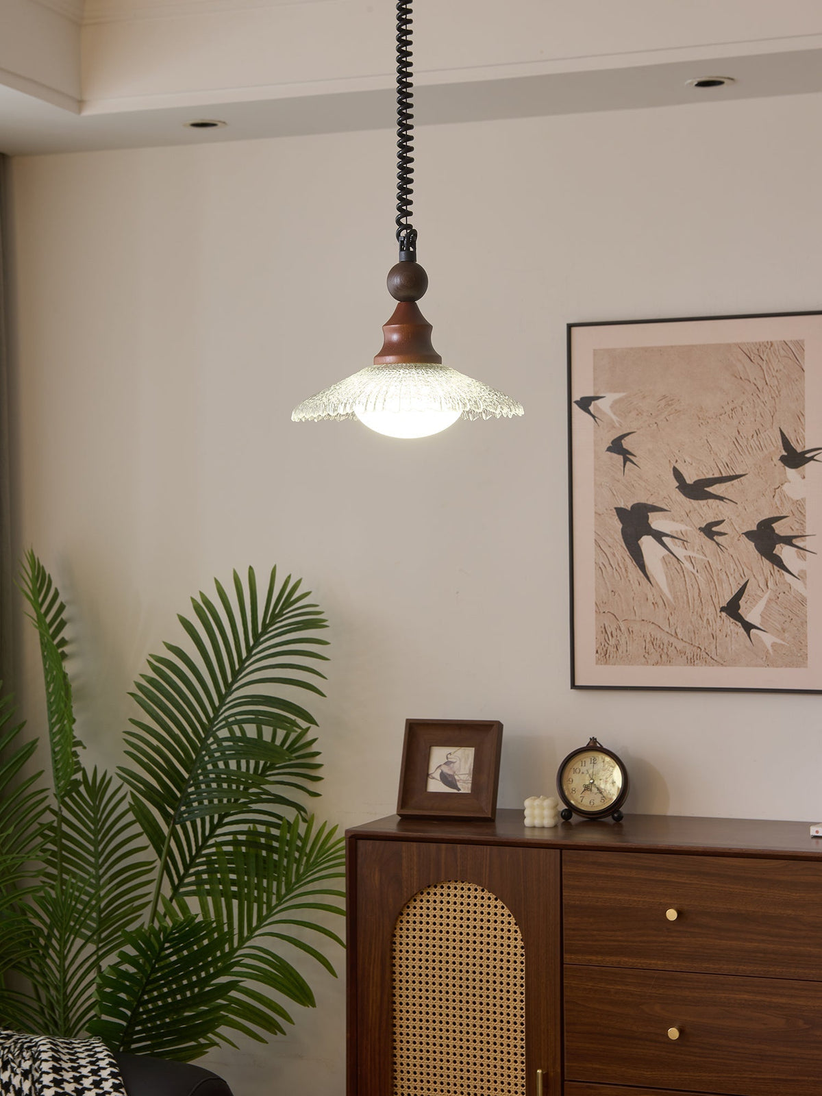 Syraeeth lampada a sospensione Premium Art Nordica in legno
