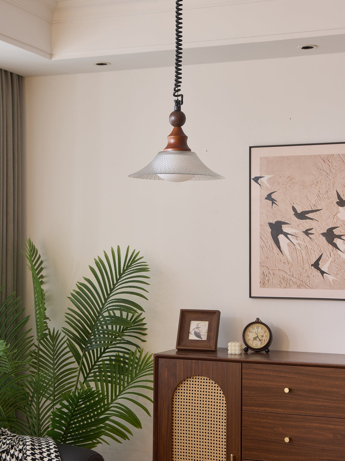Syraeeth lampada a sospensione Premium Art Nordica in legno