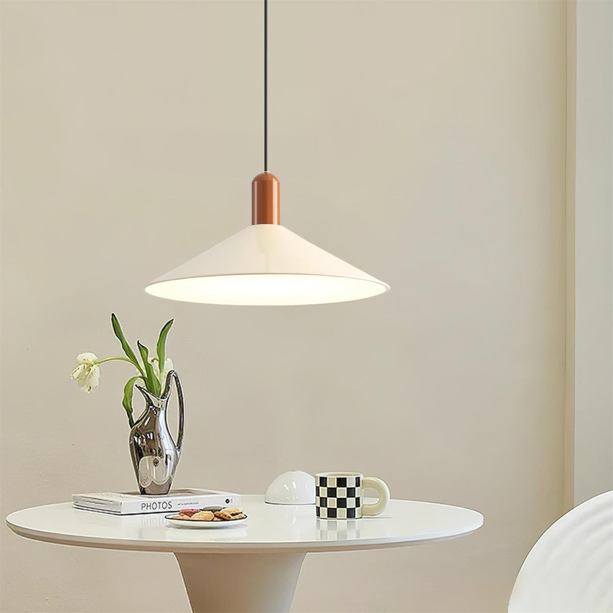Lampada a sospensione LED minimalista Cono per Cucina e sala da pranzo