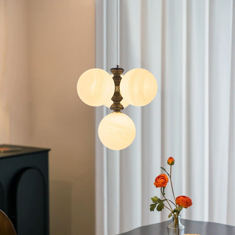 Cucarara lampadario Art Nordico Tradizionale ad Arco in legno