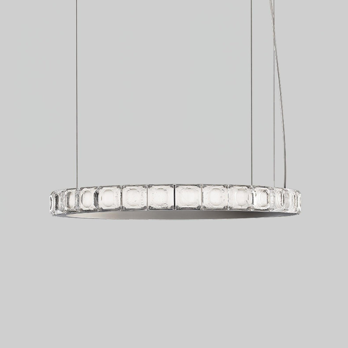 Avzorion lampadario moderno minimalista ad Anello in vetro