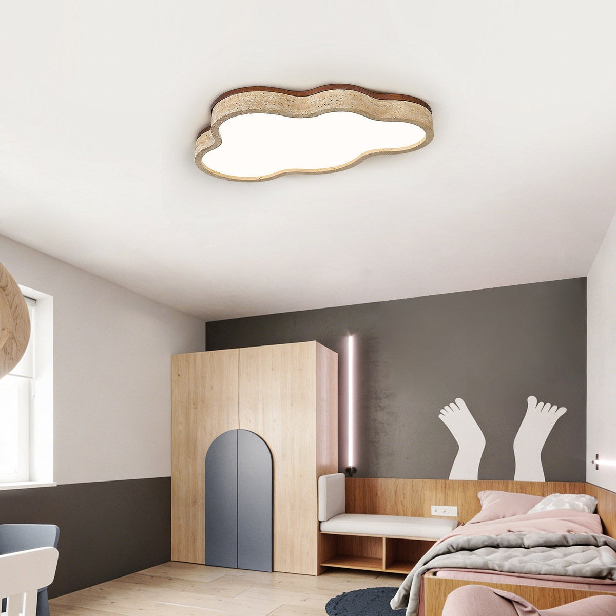 Lioreine lampada da soffitto a forma di nuvola