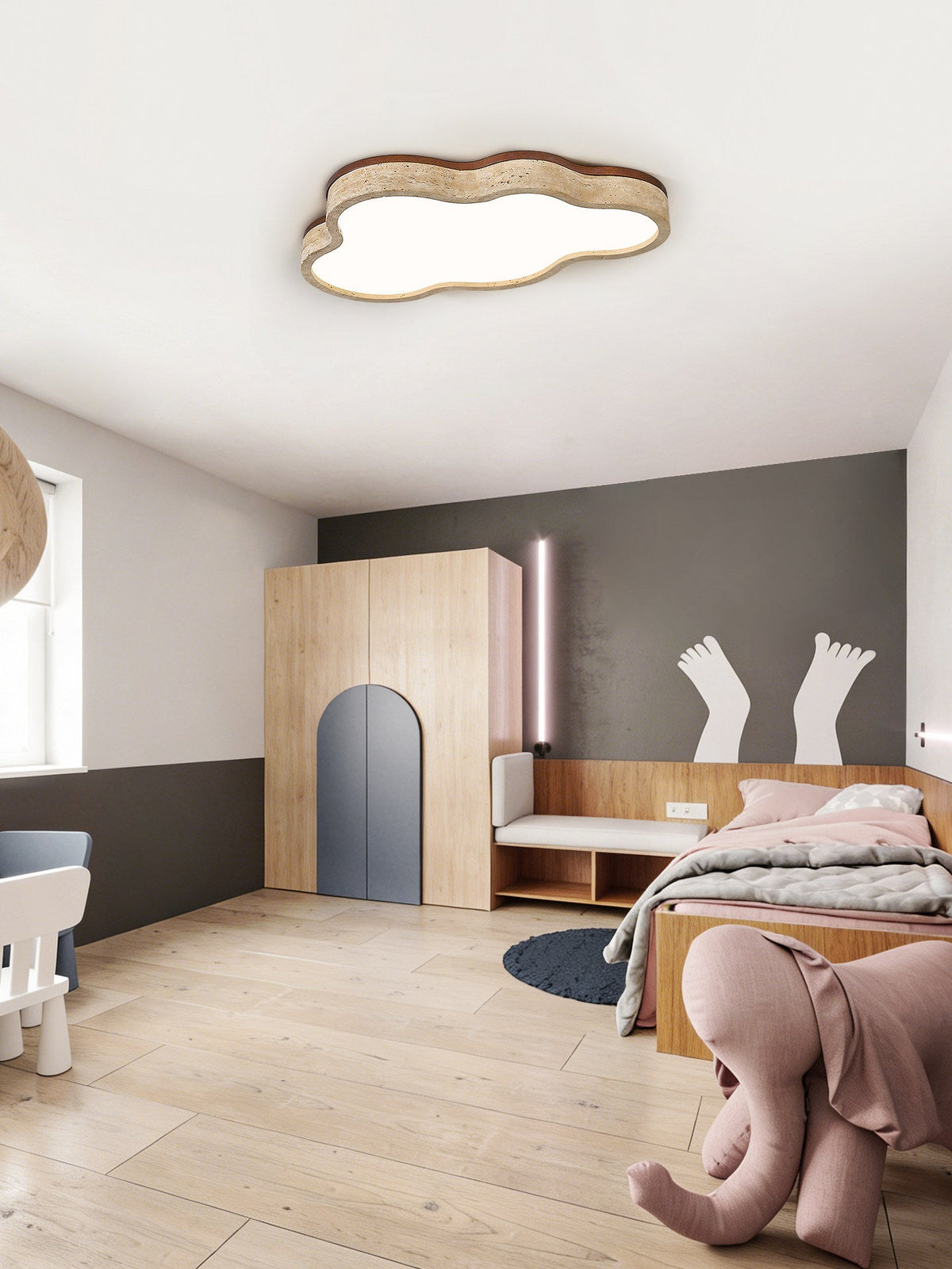 Lioreine lampada da soffitto a forma di nuvola