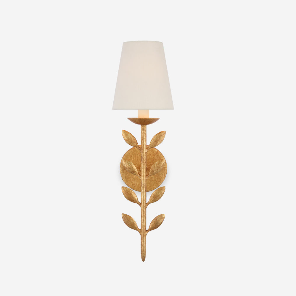 Evoque lampada da parete con Foglio d'Oro Antico