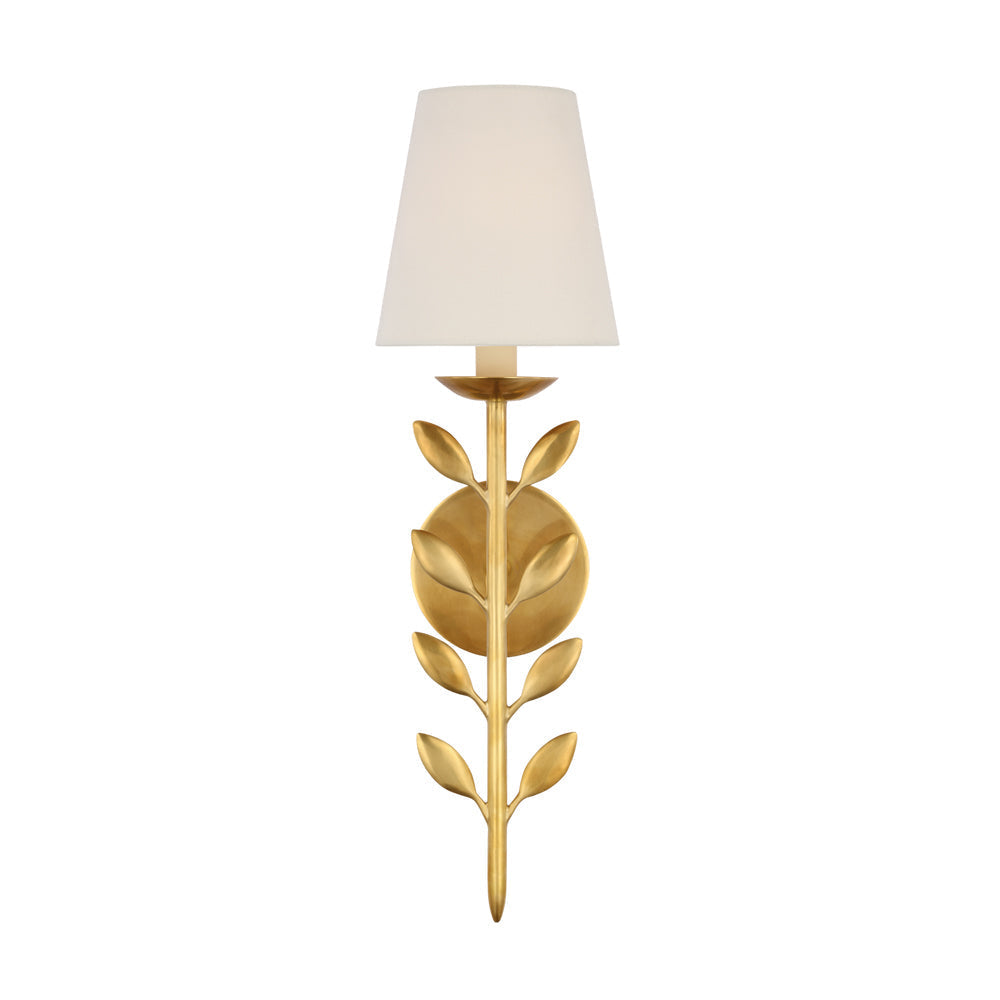 Evoque lampada da parete con Foglio d'Oro Antico