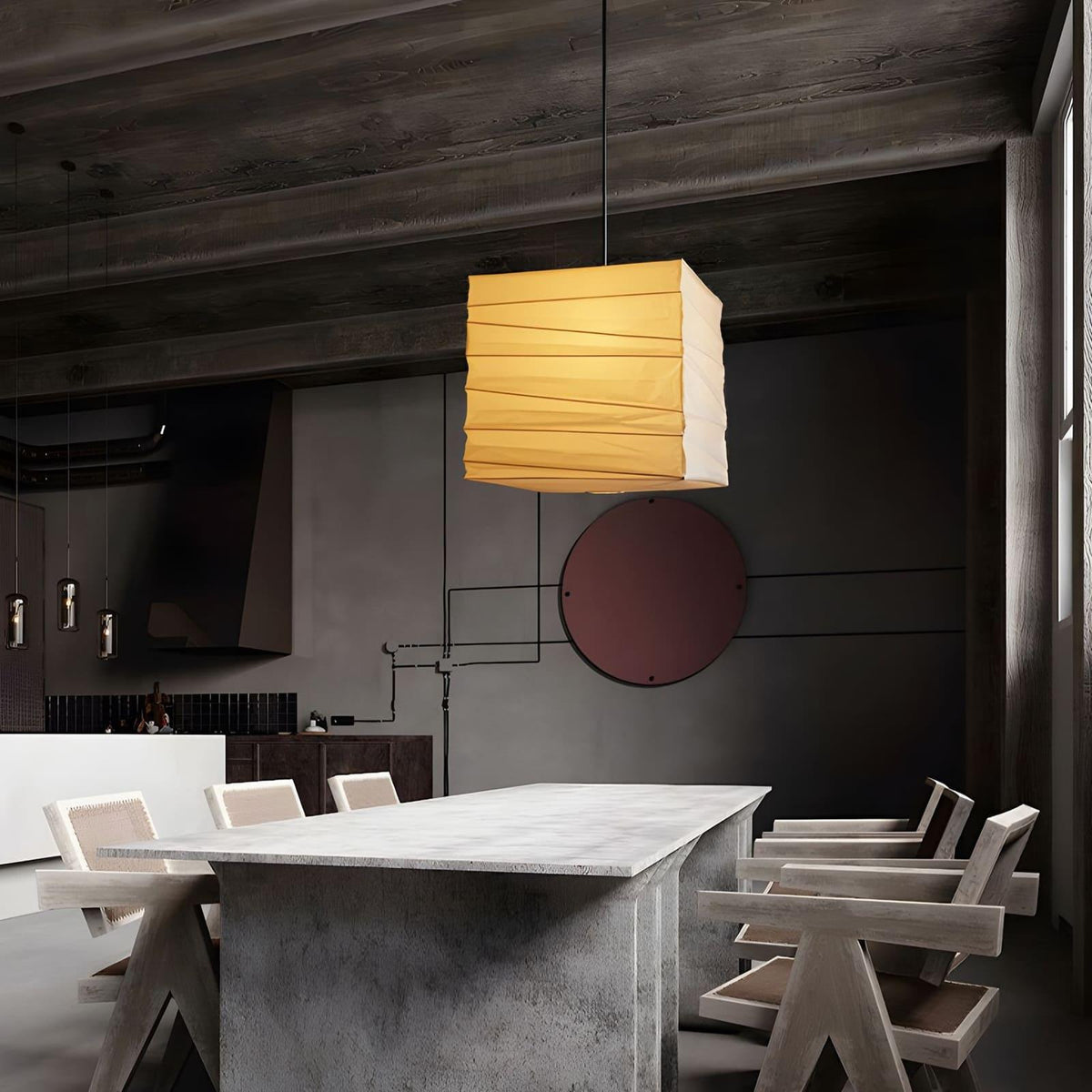 Eulien Paper Traditional lampada a sospensione