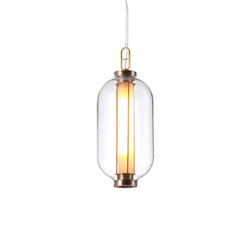 Uphaos lampada a sospensione moderna minimalista in vetro