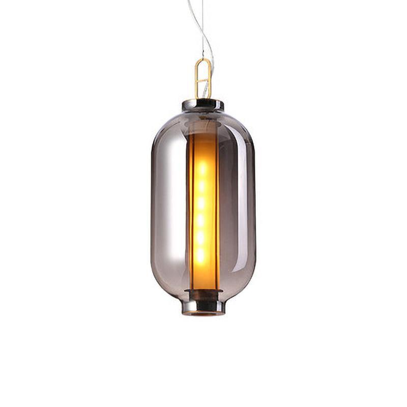 Uphaos lampada a sospensione moderna minimalista in vetro