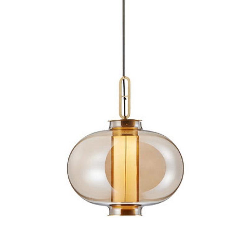 Uphaos lampada a sospensione moderna minimalista in vetro