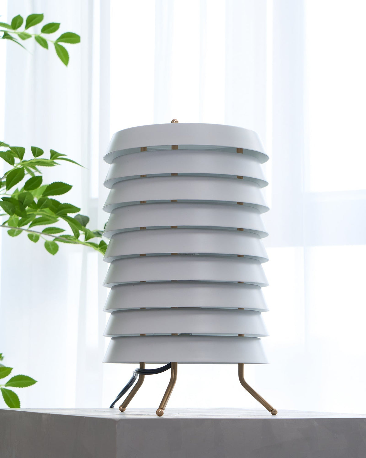 Orelelette lampada da tavolo Lattice Scandina
