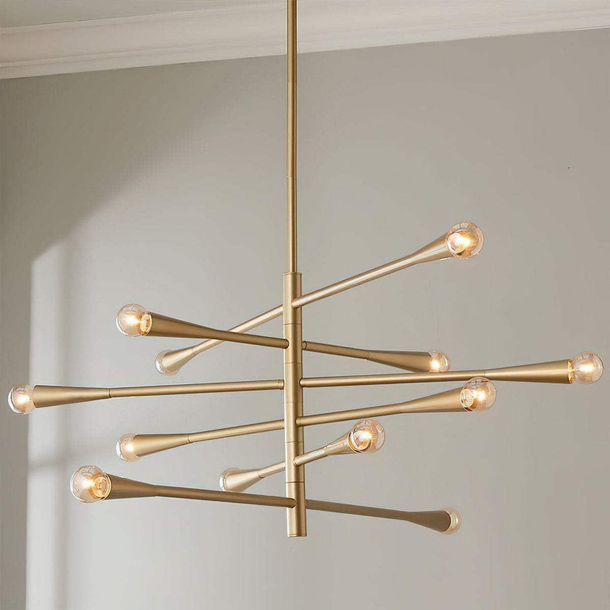 Sifuvyu lampadario moderno minimalista in ottone in metallo