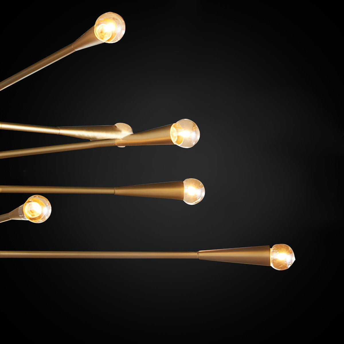 Sifuvyu lampadario moderno minimalista in ottone in metallo