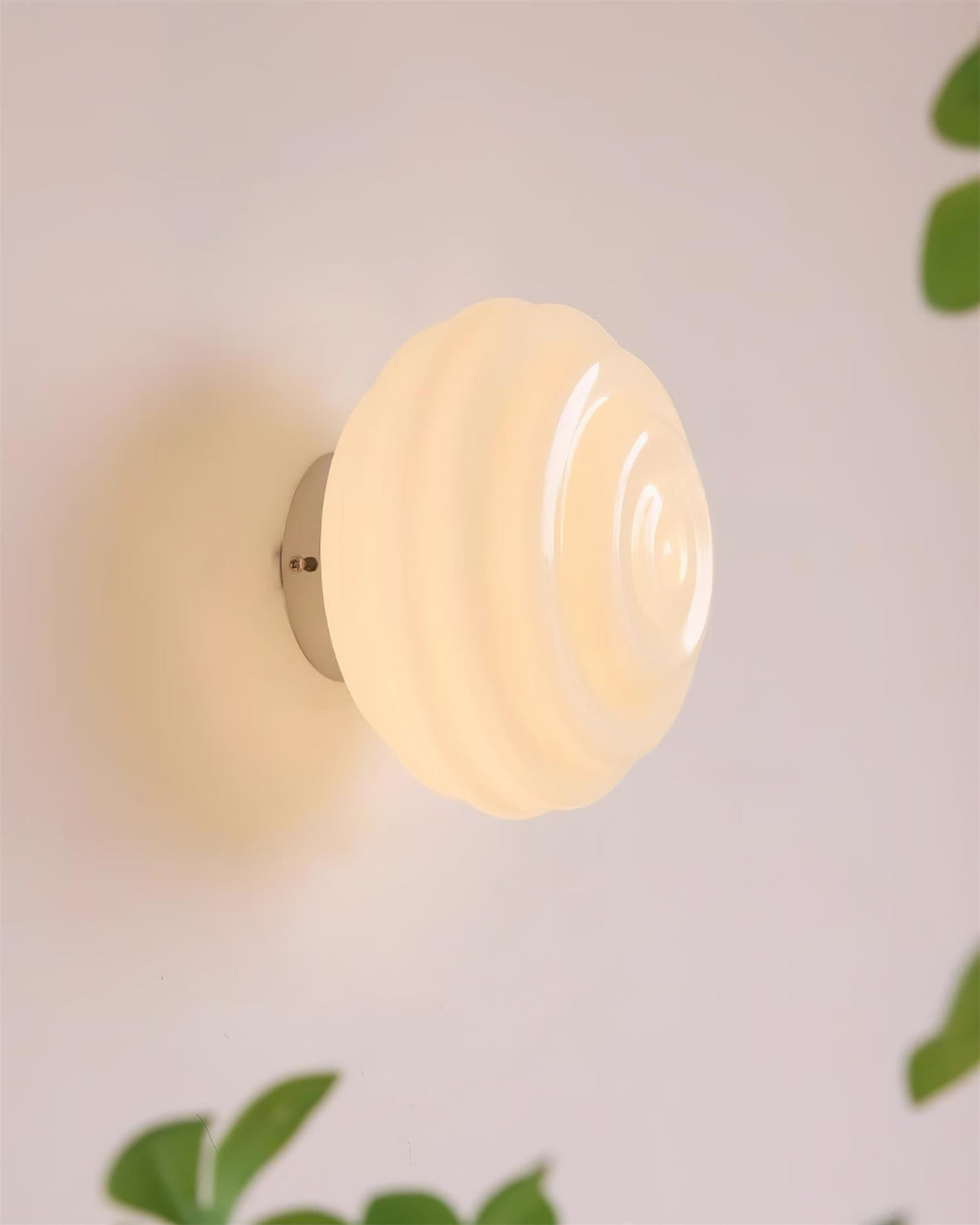 Celalelle lampada da parete in vetro