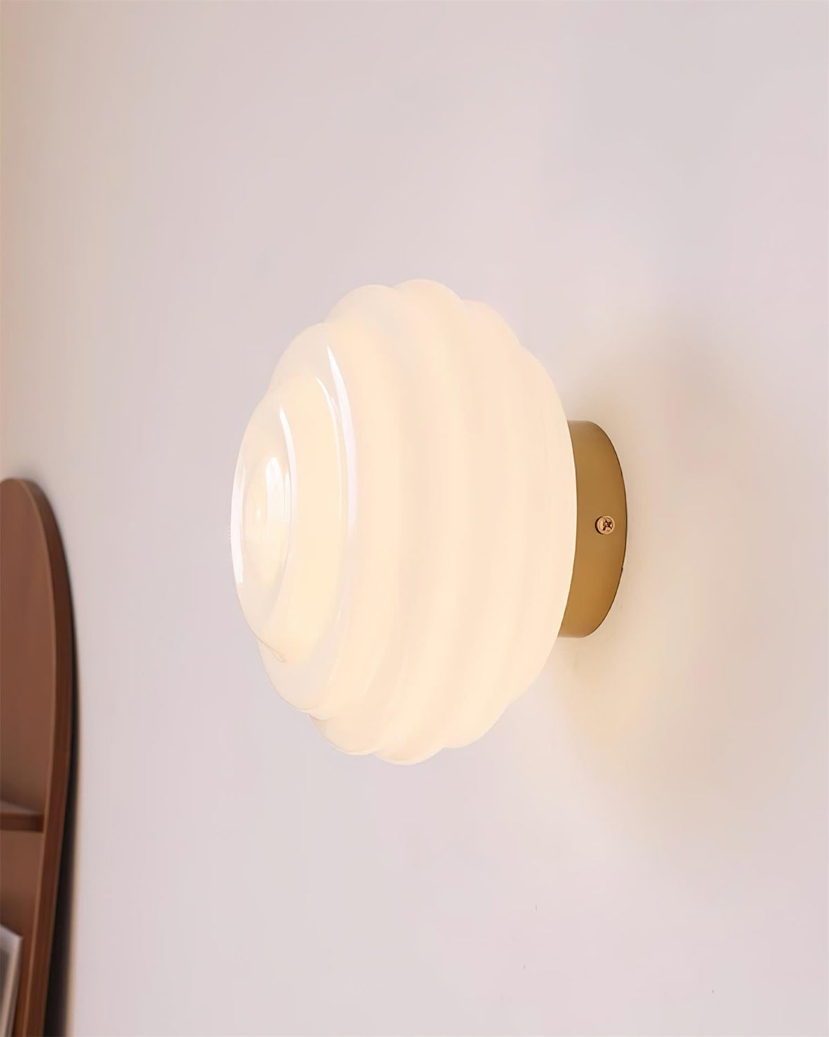 Celalelle lampada da parete in vetro