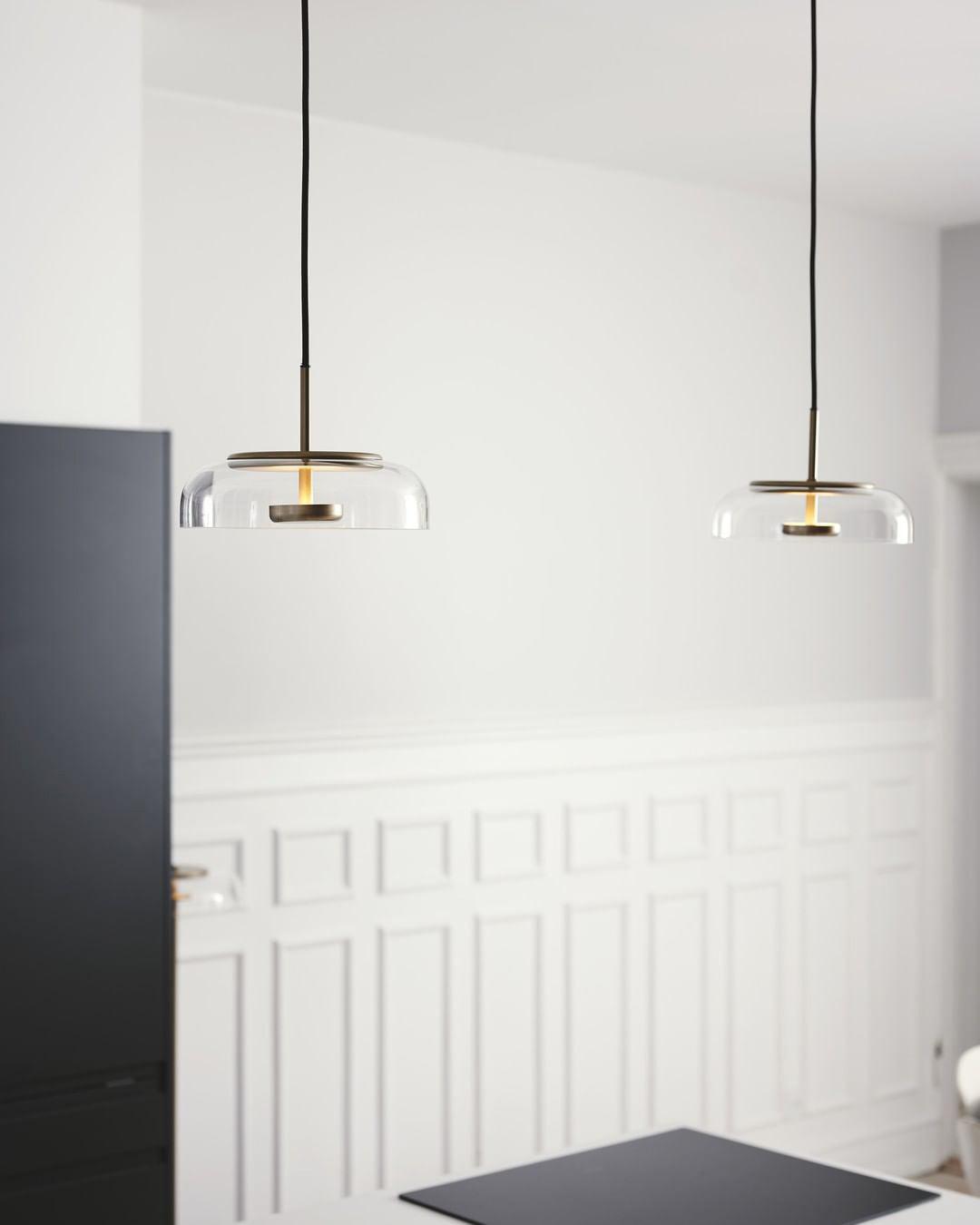 Liorenia lampada a sospensione vetro Trasparente elegante