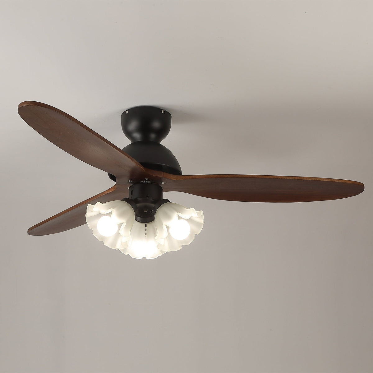 Novrik ventilatore da soffitto con luce