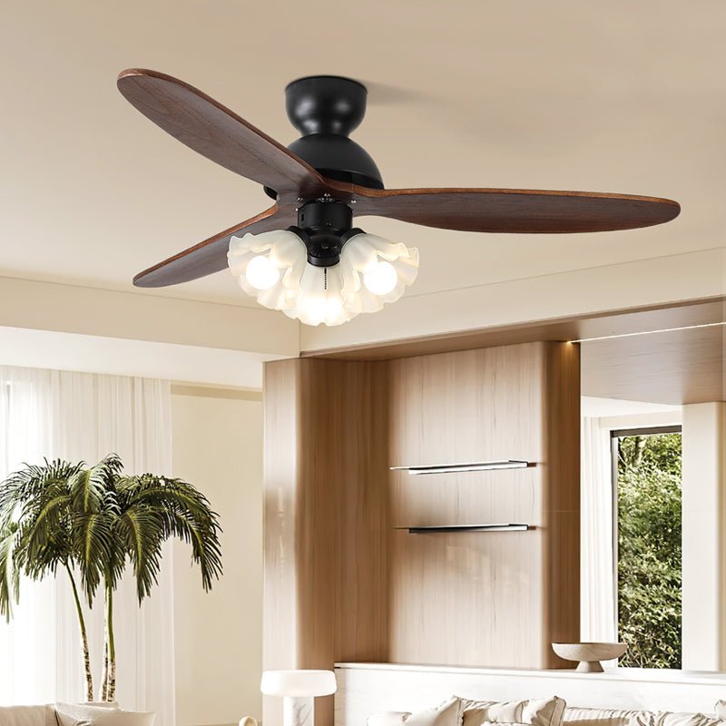 Novrik ventilatore da soffitto con luce