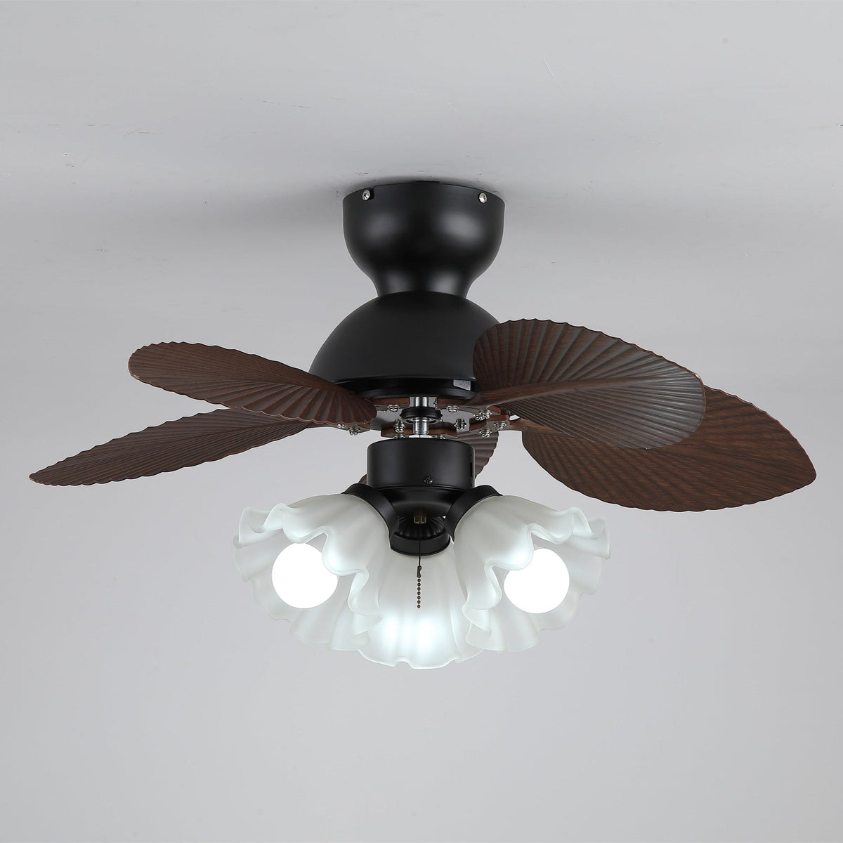 Qers ventilatore da soffitto con luce