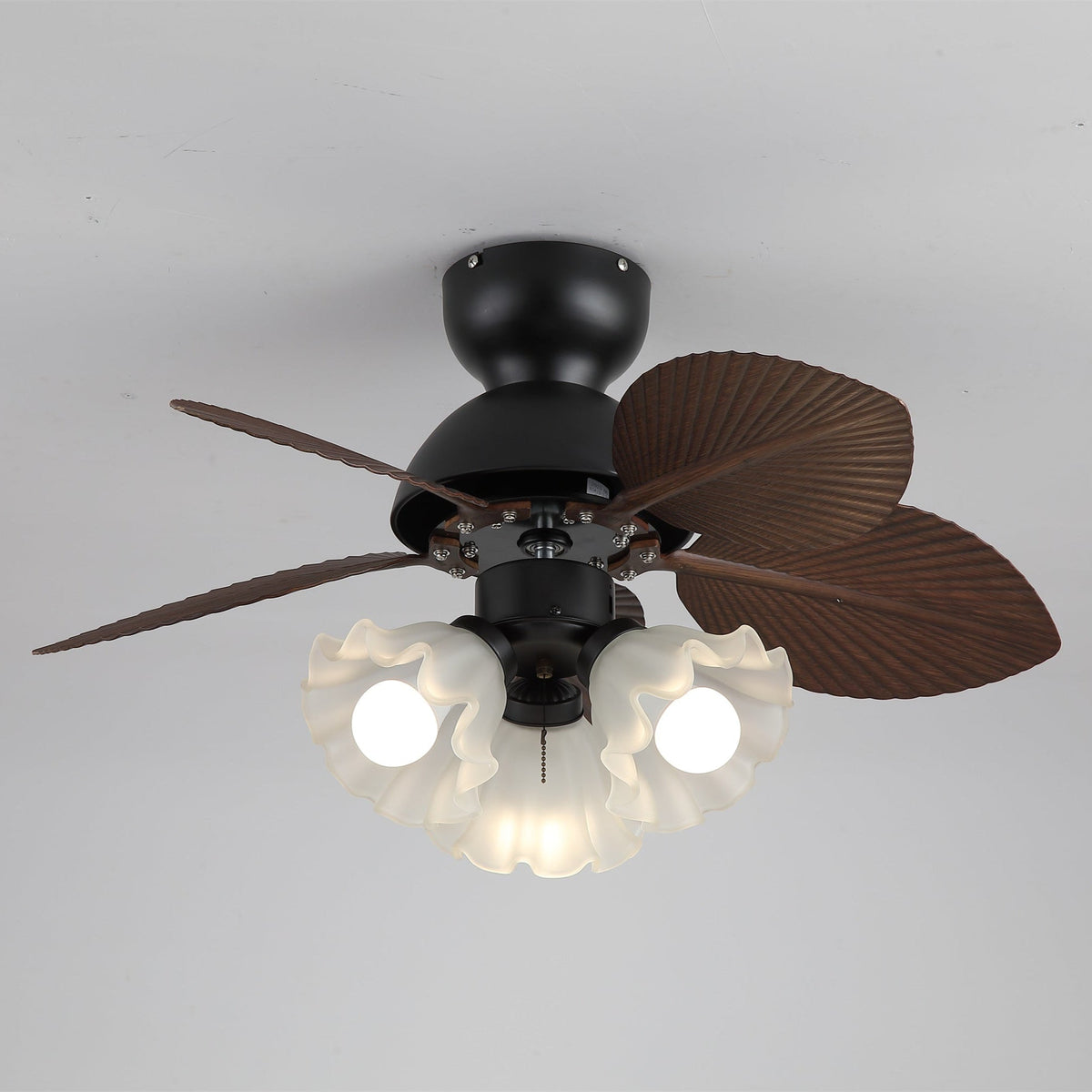 Qers ventilatore da soffitto con luce