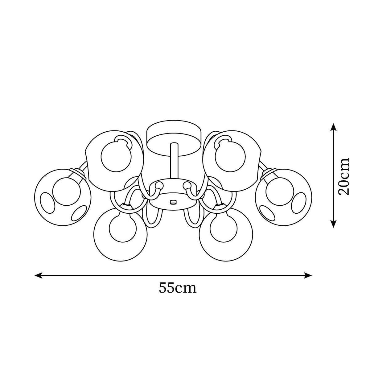 Avenaria lampada da soffitto