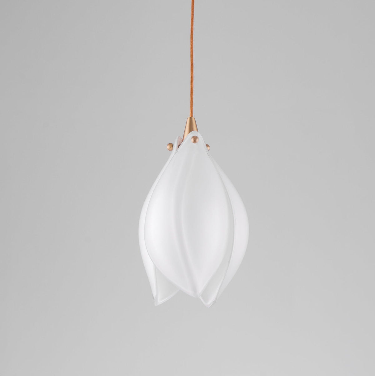 Fioenaya lampada a sospensione in Ceramica bianca con Motivo Florale floreale