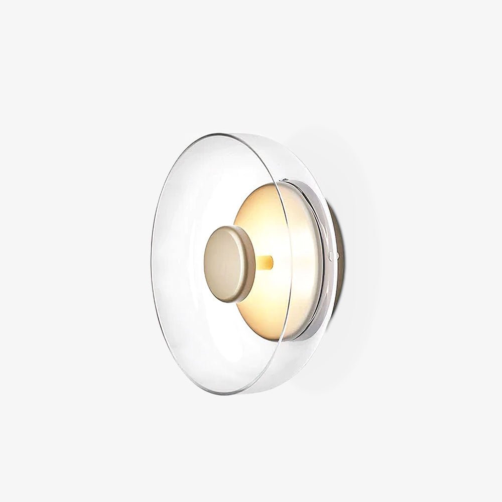 Aether ottone e vetro lampada da parete