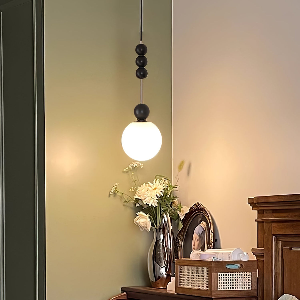 Miraleth lampada a sospensione minimalista in legno