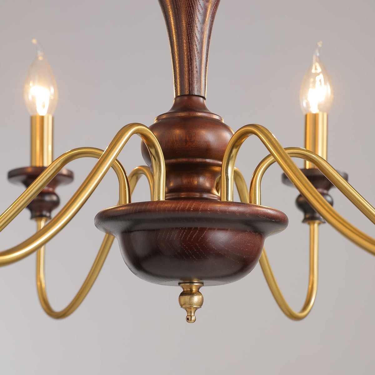Ilvenan lampadario Eleganza Tradizionale vintage in legno