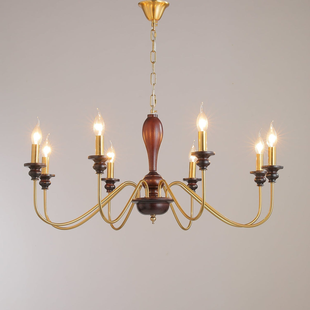 Ilvenan lampadario Eleganza Tradizionale vintage in legno