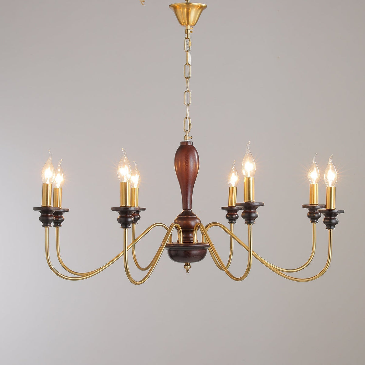 Ilvenan lampadario Eleganza Tradizionale vintage in legno
