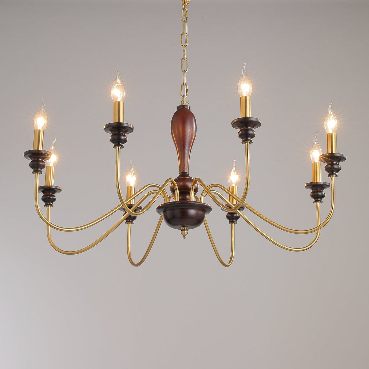 Ilvenan lampadario Eleganza Tradizionale vintage in legno