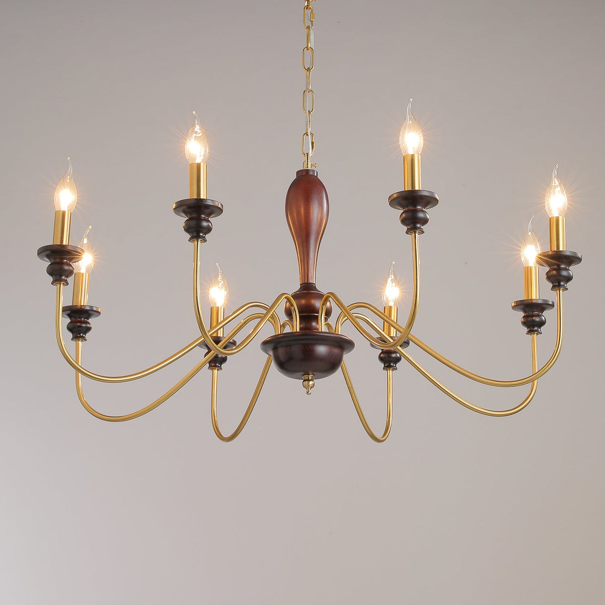 Ilvenan lampadario Eleganza Tradizionale vintage in legno