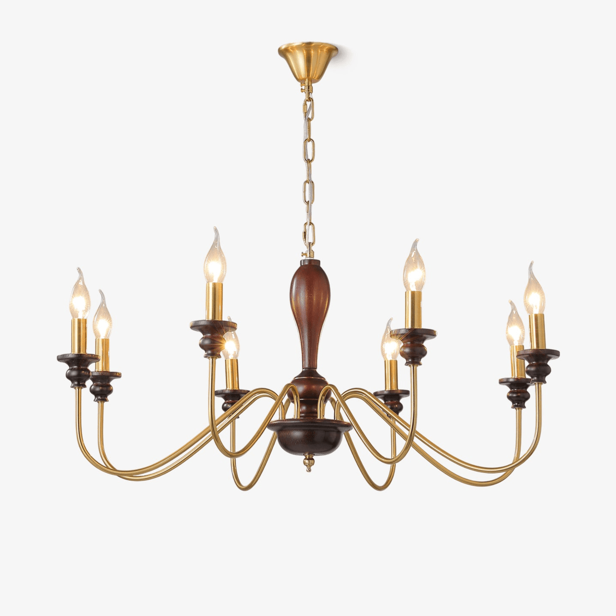 Ilvenan lampadario Eleganza Tradizionale vintage in legno
