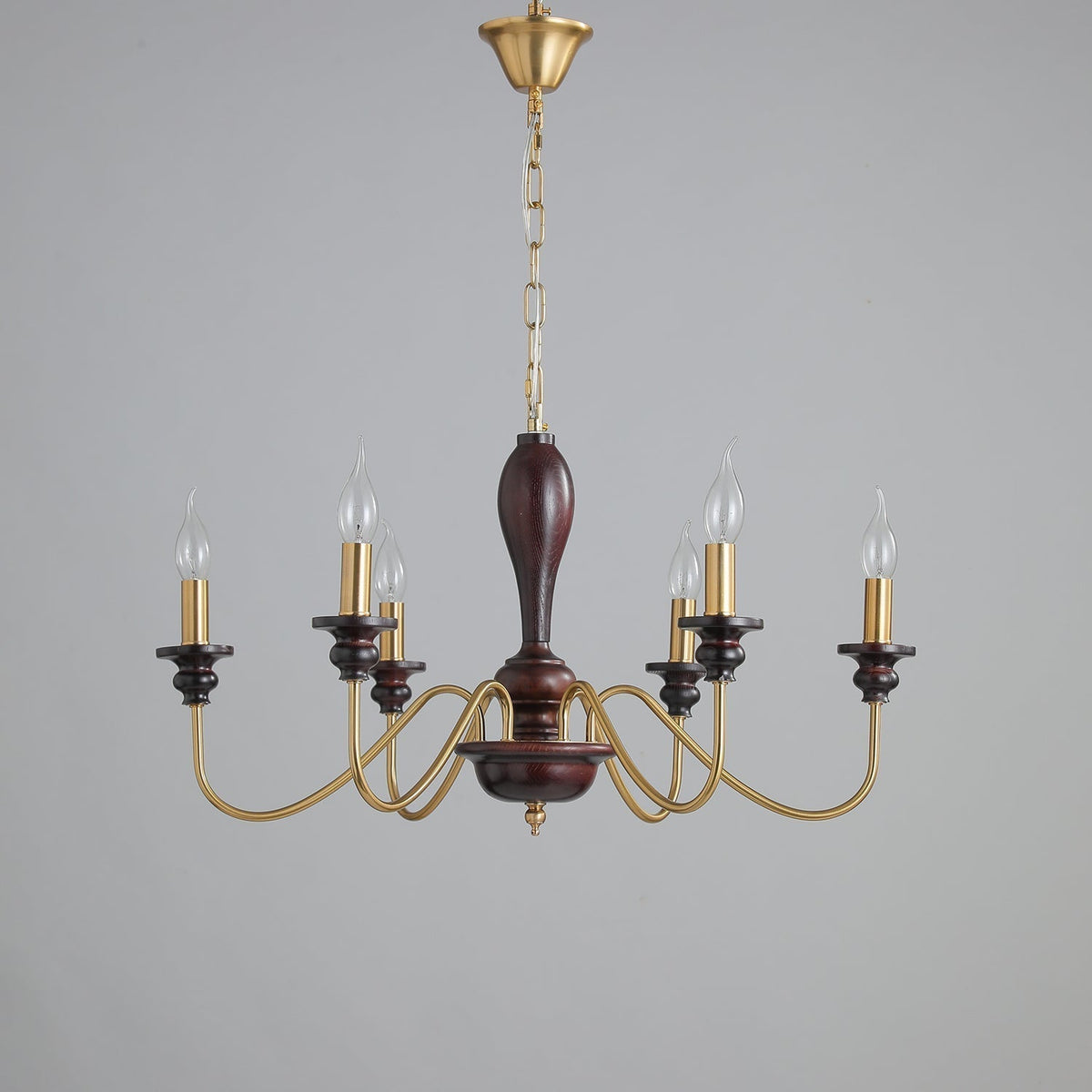 Ilvenan lampadario Eleganza Tradizionale vintage in legno