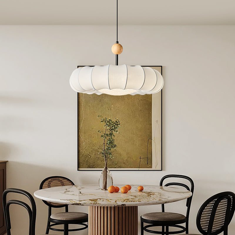 Syliselia lampada a sospensione minimalista in legno