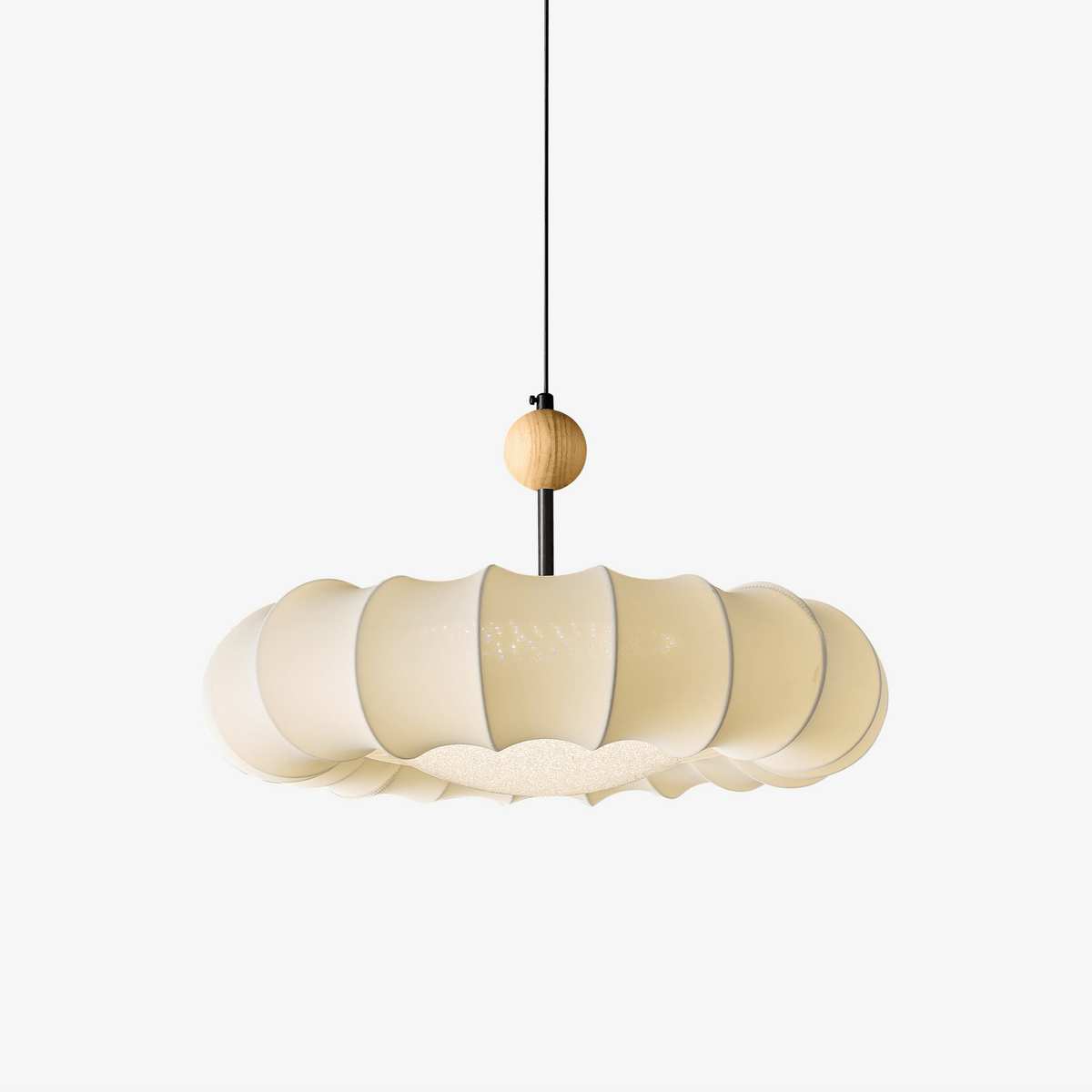 Syliselia lampada a sospensione minimalista in legno