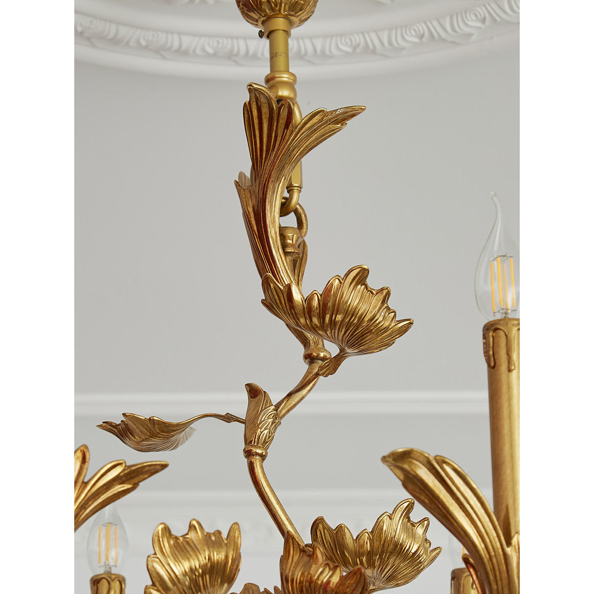 Aurelios lampadario in ottone