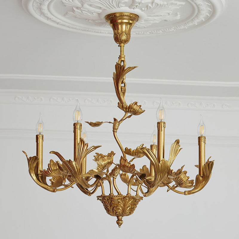 Aurelios lampadario in ottone
