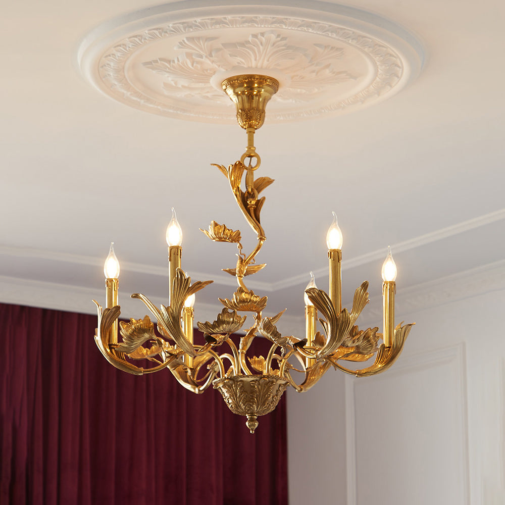 Aurelios lampadario in ottone