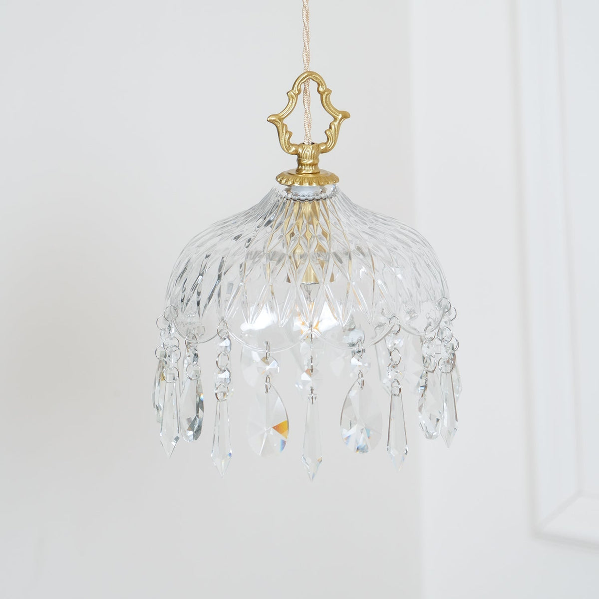 Moka lampada a sospensione Cristallo vintage