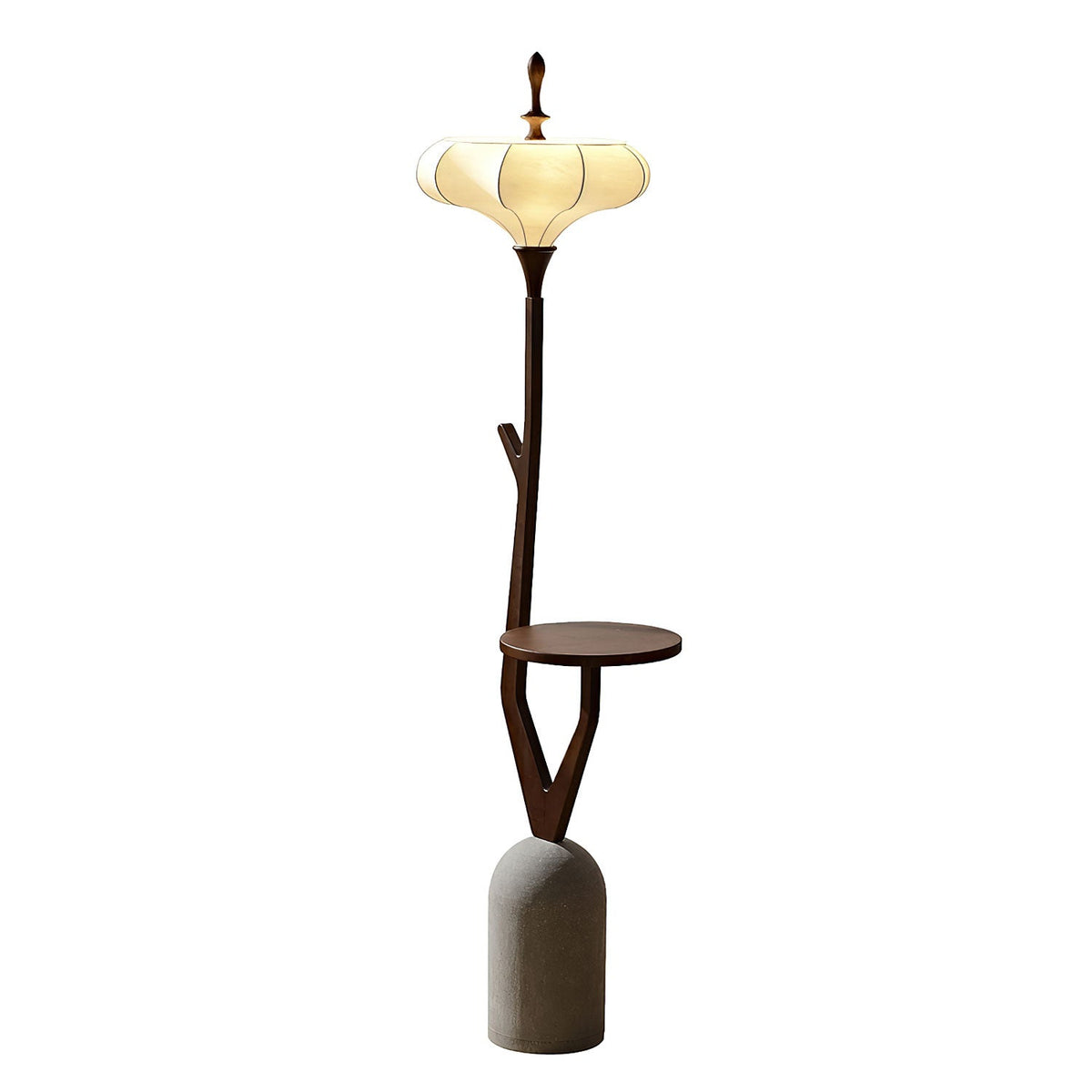 Flor lampada da terra in legno stile Fashion