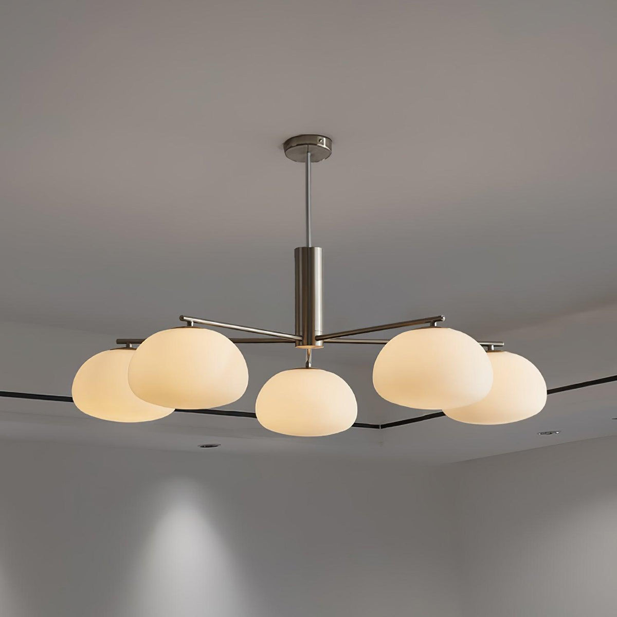 Celeneon lampadario in vetro lusso